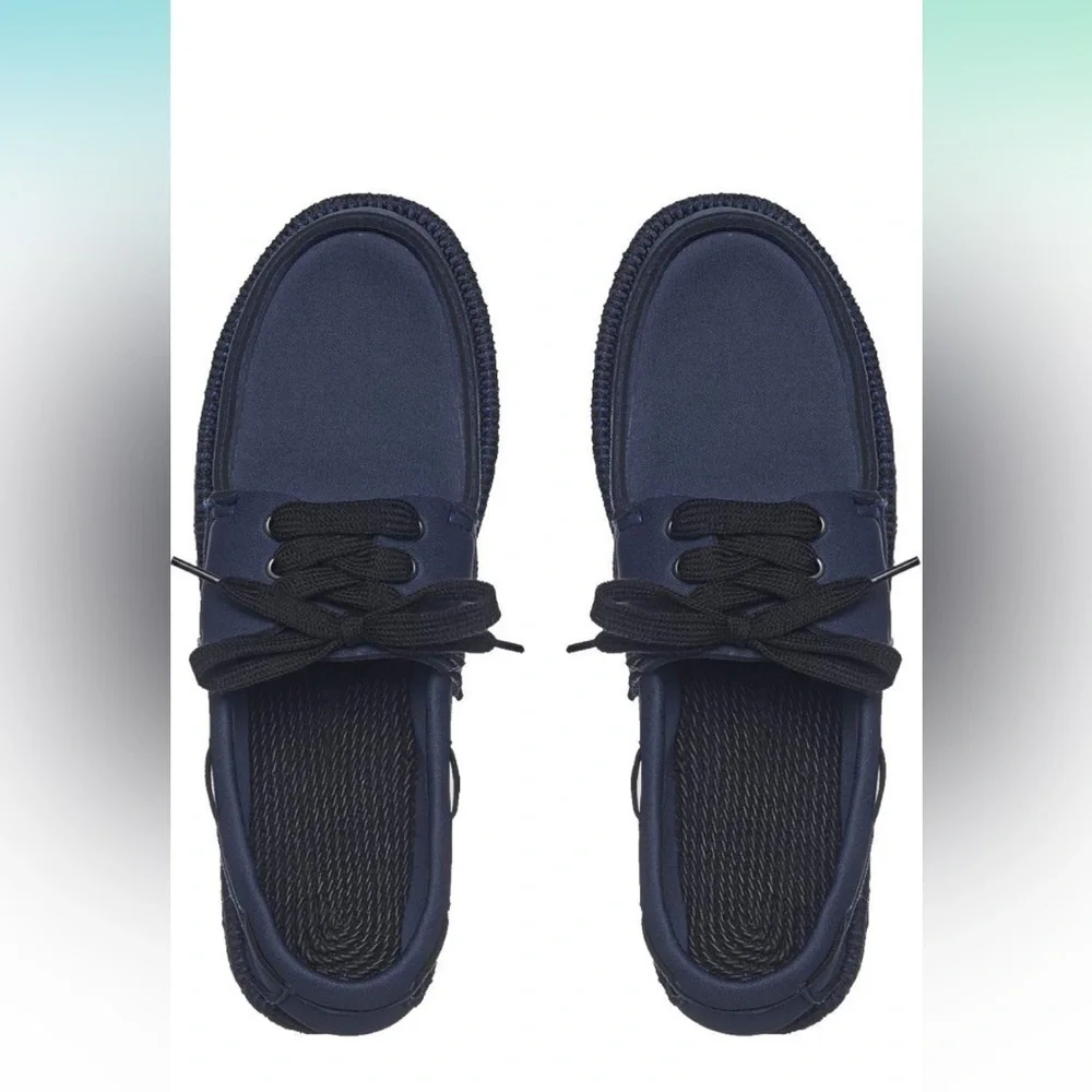 Showaflops~NWT~Men’s Classic Boat Shoe~Neoprene~Flexible Sole~Size 13/14